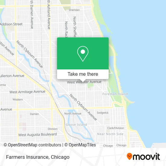 Farmers Insurance map