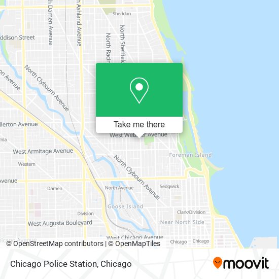 Chicago Police Station map