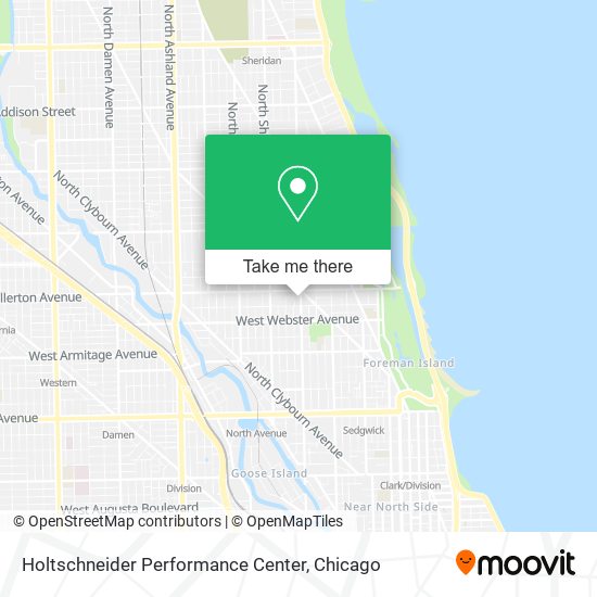 Mapa de Holtschneider Performance Center