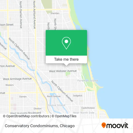 Conservatory Condominiums map