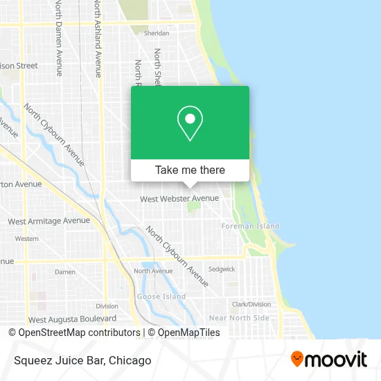 Squeez Juice Bar map