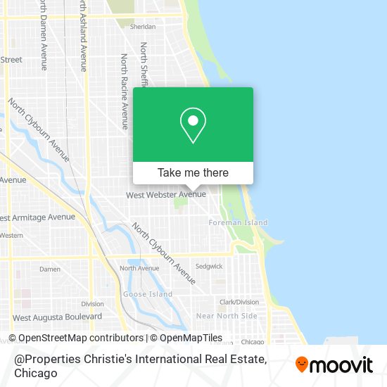 @Properties Christie's International Real Estate map