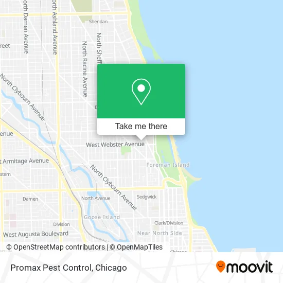 Promax Pest Control map