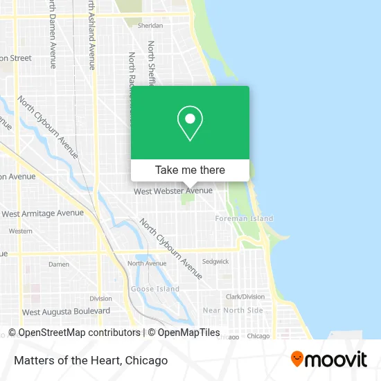 Matters of the Heart map