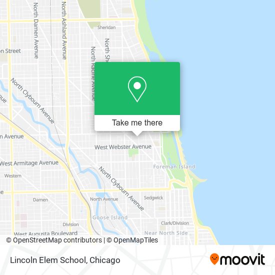 Mapa de Lincoln Elem School