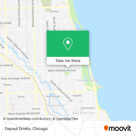 Depaul Drinks map