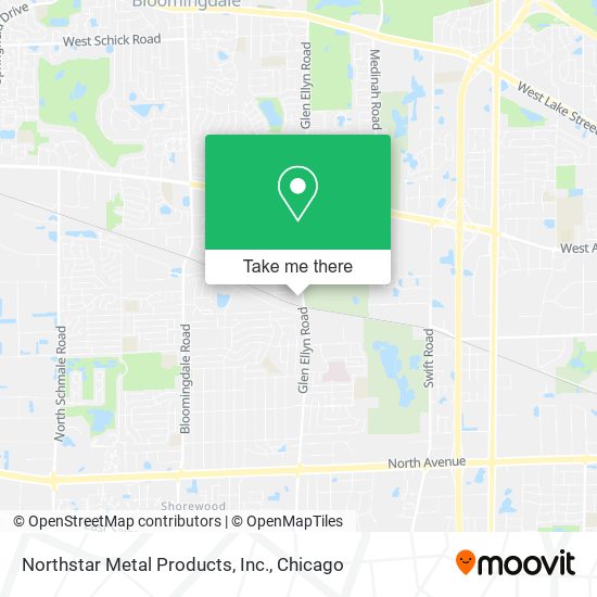 Northstar Metal Products, Inc. map