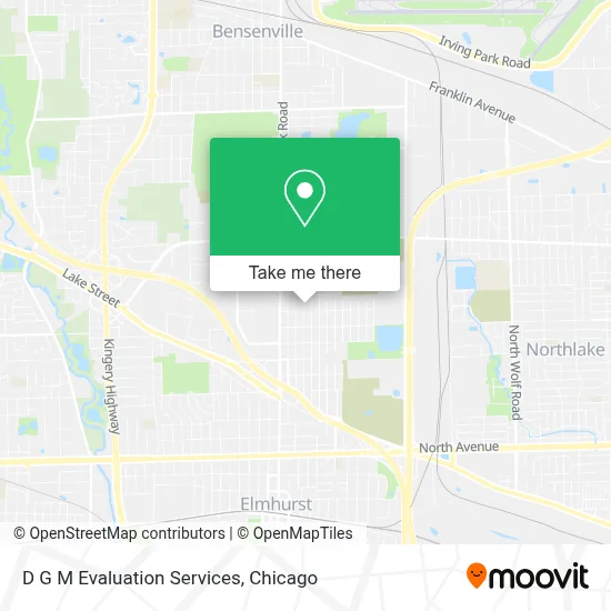 D G M Evaluation Services map