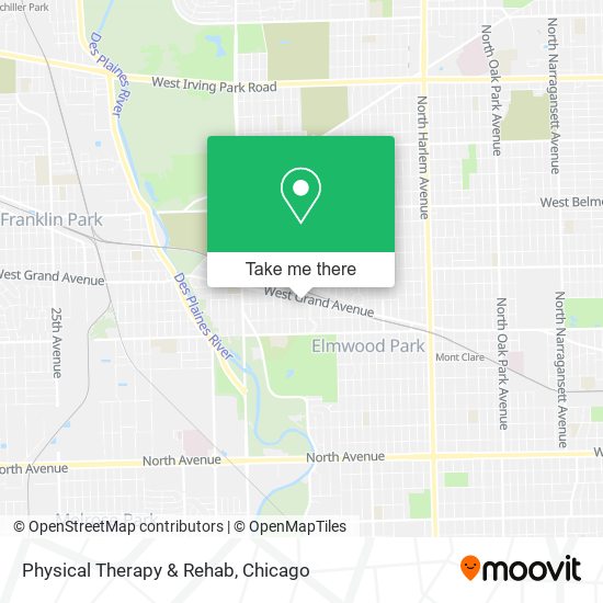 Physical Therapy & Rehab map