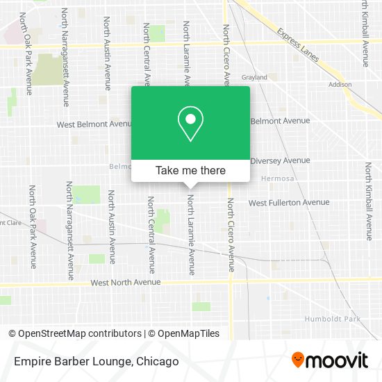 Empire Barber Lounge map