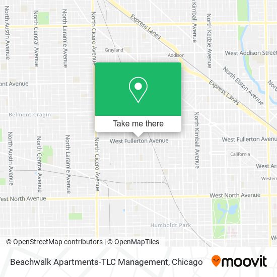 Beachwalk Apartments-TLC Management map