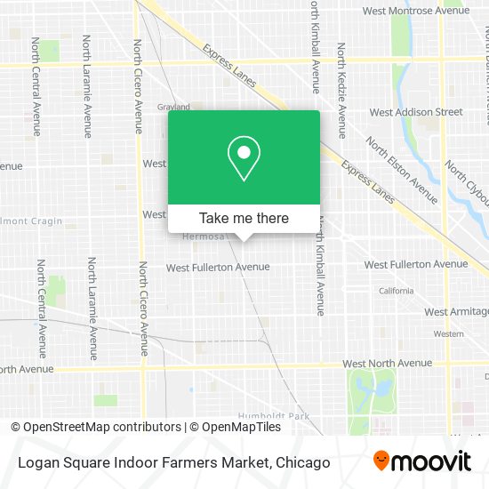 Logan Square Indoor Farmers Market map