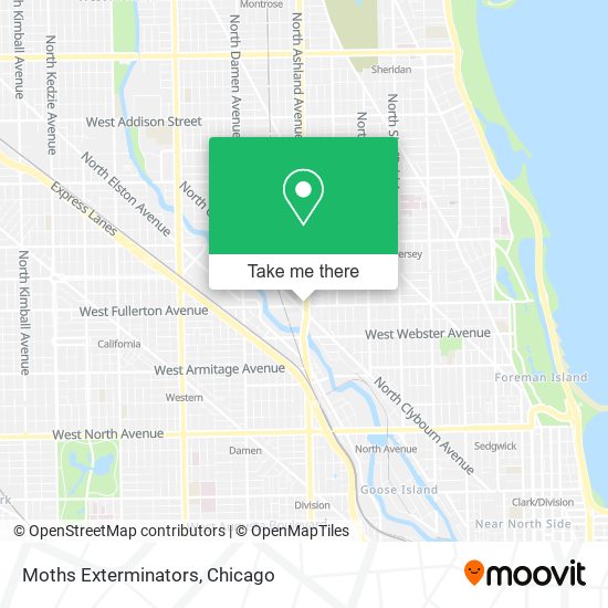 Mapa de Moths Exterminators