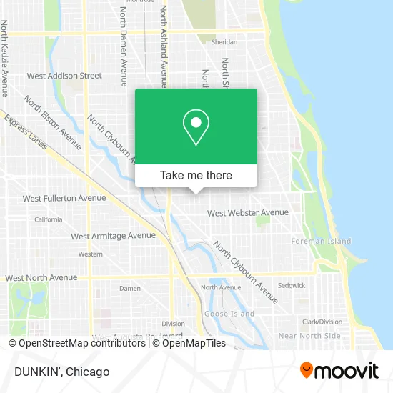 DUNKIN' map