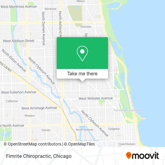 Mapa de Fimrite Chiropractic