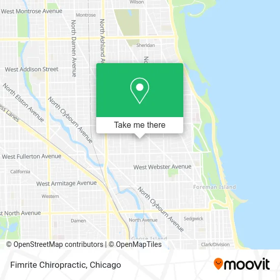 Fimrite Chiropractic map