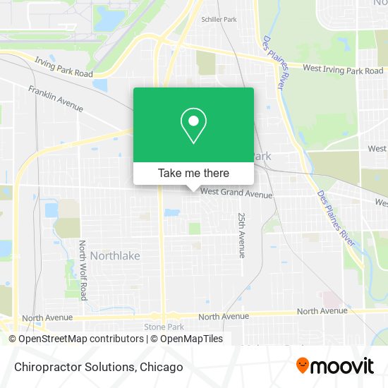 Mapa de Chiropractor Solutions