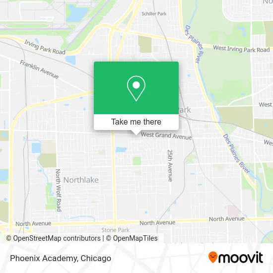 Phoenix Academy map