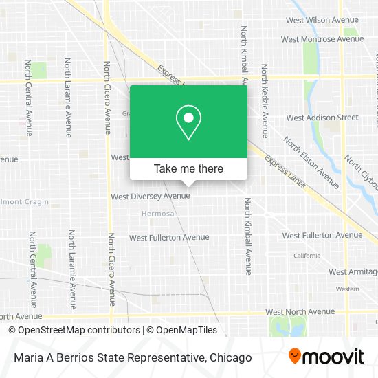 Maria A Berrios State Representative map