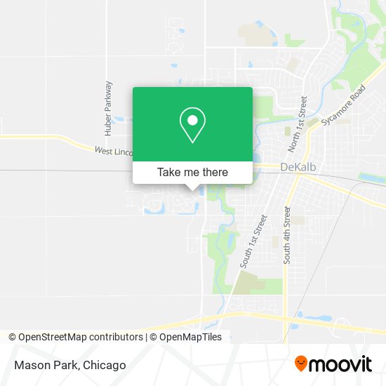 Mapa de Mason Park