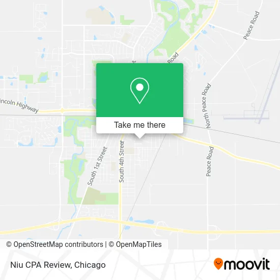 Niu CPA Review map