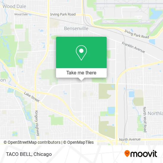 TACO BELL map