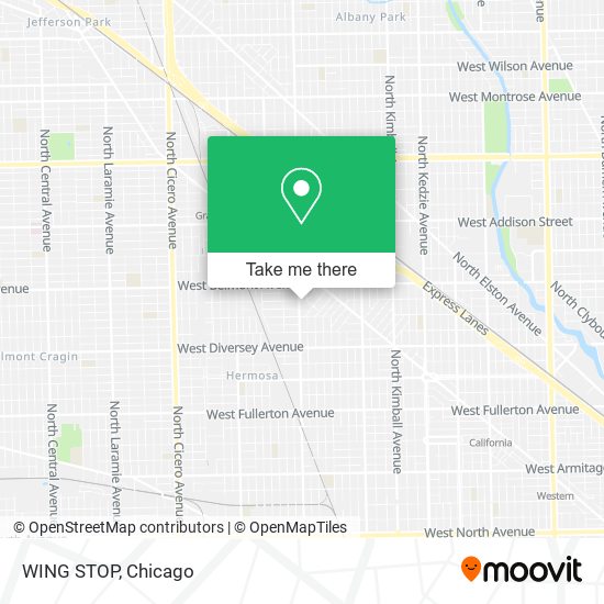 Mapa de WING STOP