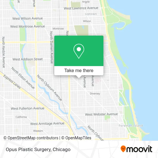 Opus Plastic Surgery map
