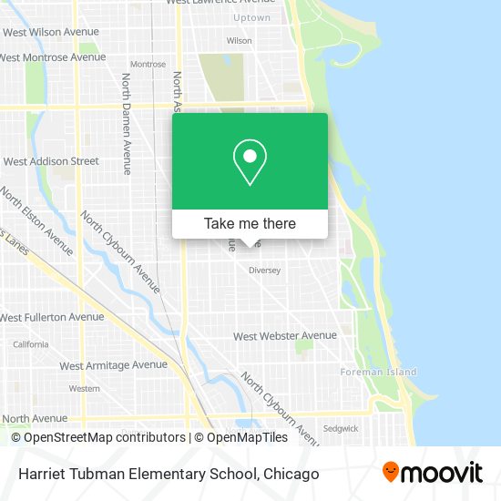 Mapa de Harriet Tubman Elementary School