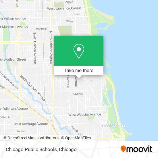 Chicago Public Schools map