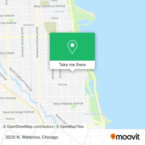 3020 N. Waterloo map