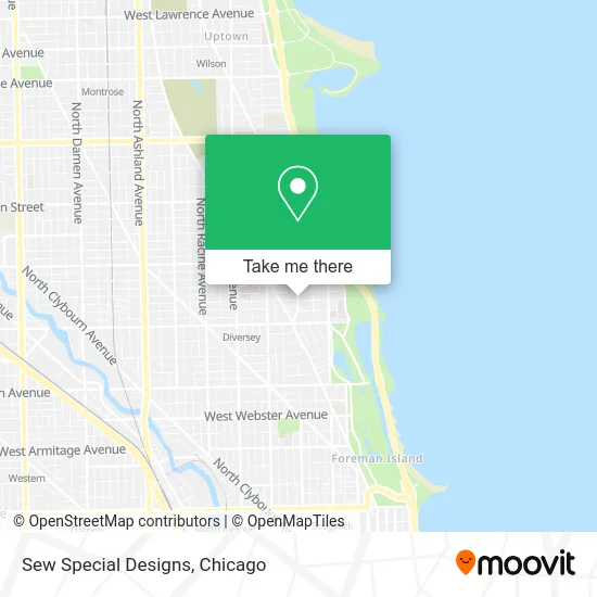 Sew Special Designs map