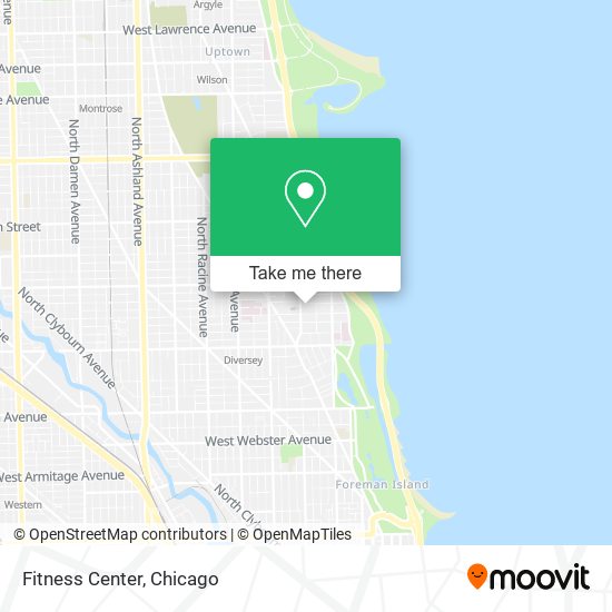 Mapa de Fitness Center