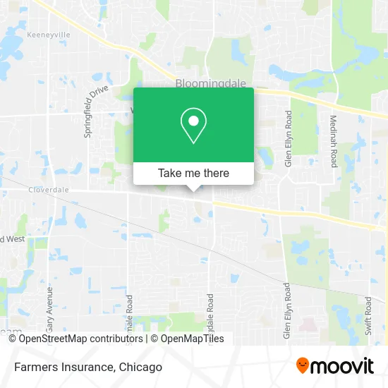 Farmers Insurance map