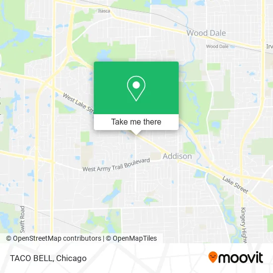 TACO BELL map