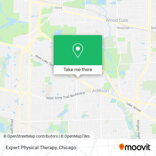 Expert Physical Therapy map