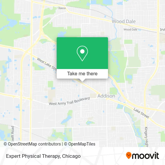 Expert Physical Therapy map