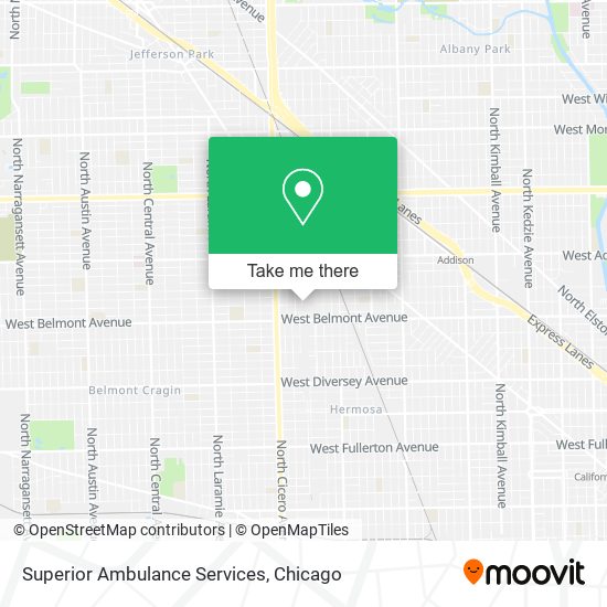 Superior Ambulance Services map
