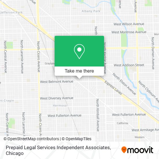 Mapa de Prepaid Legal Services Independent Associates