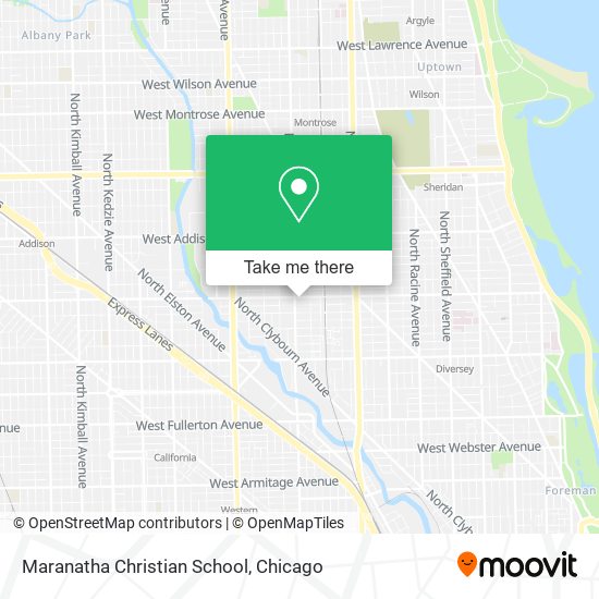 Maranatha Christian School map