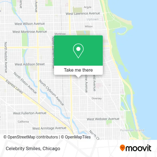 Celebrity Smiles map