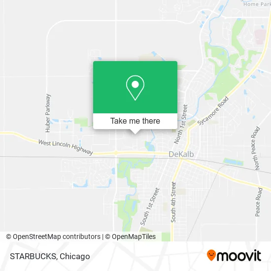 STARBUCKS map