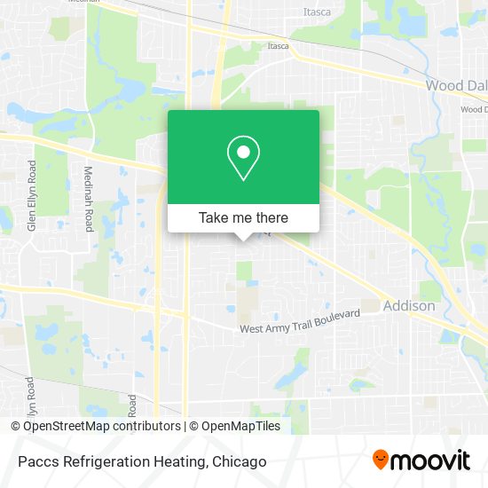 Mapa de Paccs Refrigeration Heating