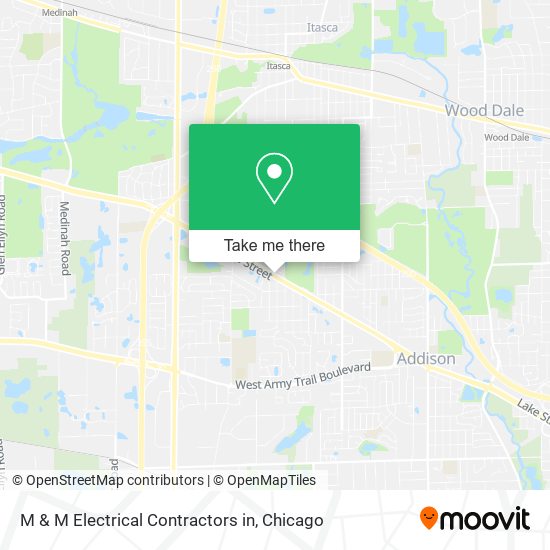 Mapa de M & M Electrical Contractors in