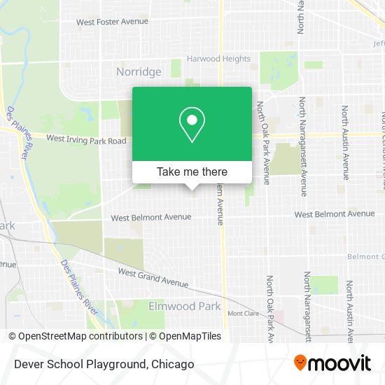 Dever School Playground map