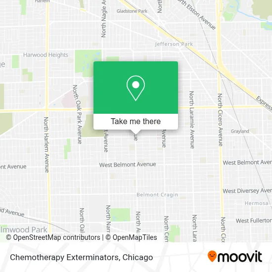 Chemotherapy Exterminators map