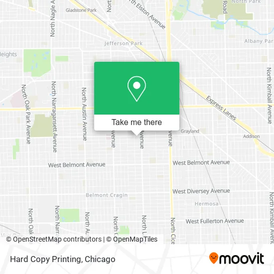 Hard Copy Printing map