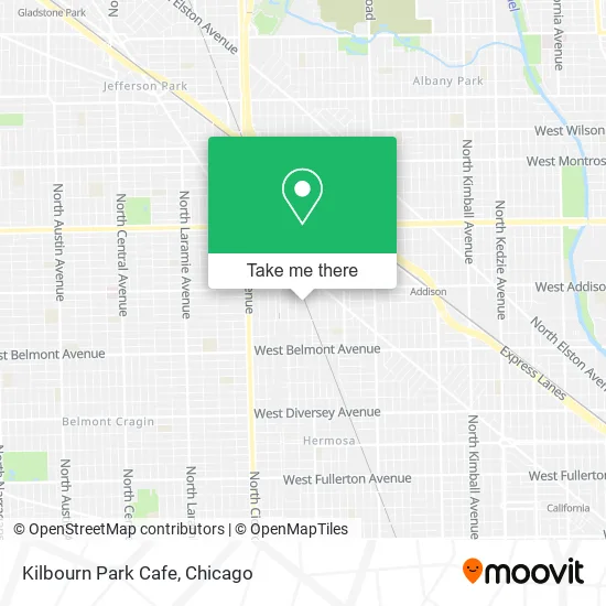 Kilbourn Park Cafe map