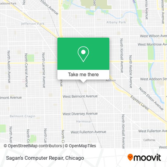 Sagan's Computer Repair map