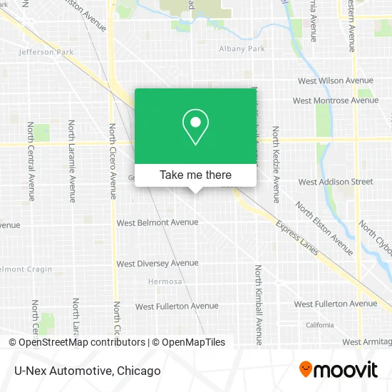 Mapa de U-Nex Automotive